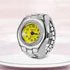 Vintage Roman Quartz Watch Zinc Zinc Alloy Finger Watch Ring Cool Rings Jewelry Clock  Man