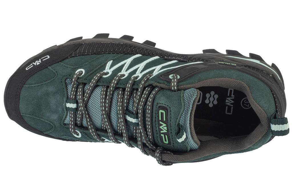 CMP Rigel Low Wmn WP, Женские зеленые треккинговые ботинки
