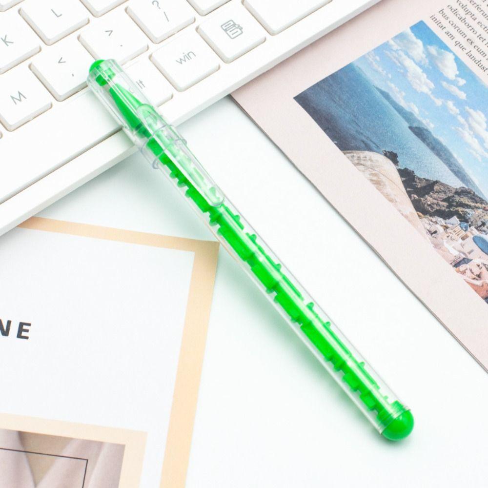 4Pcs Writing Smoothly Puzzle Ballpoint Pen Novelty Stationery Neutral Pen  Teachers' Day Gift