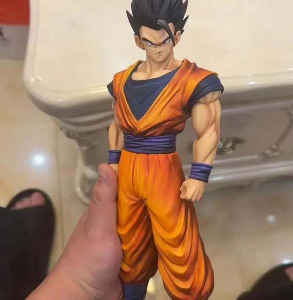 HY Studio Son Goku Base Form Dragon Ball Z Action Figure - Black Hair Orange Gi 1/6 Scale 30cm Articulated PVC Collectible Toy