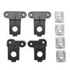 Left Right Side Headlight Bracket Tab Repair Kit Aluminium Alloy High Strength Stable Construction