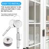 Display Case Keys Sliding Glass Door Lock Chrome Finish
