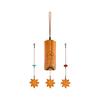 MEINL Collection Cosmic Bamboo Aurora CBCAURORA Two Wooden Pendulums and One Acrylic Chime, (Morning), [Includes Pendulum]