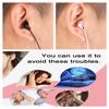 3.5mm Silica Gel Noise Reduction Earphones In-Ear Headset Sleep Headphones Noise Reduction