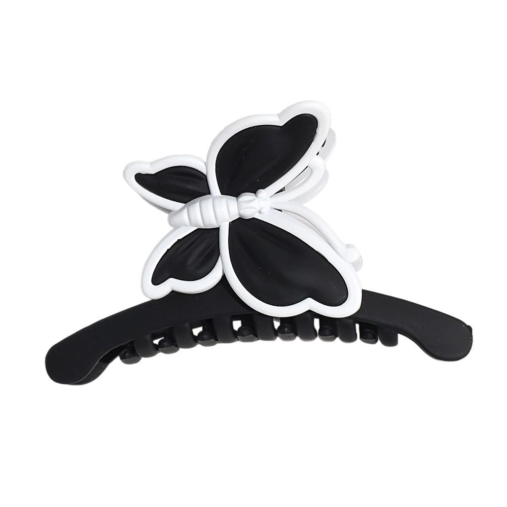 Нескользящие матовые заколки-акула сладкие цветочные пляжные аксессуары для волос заколки для густых волос для женщин