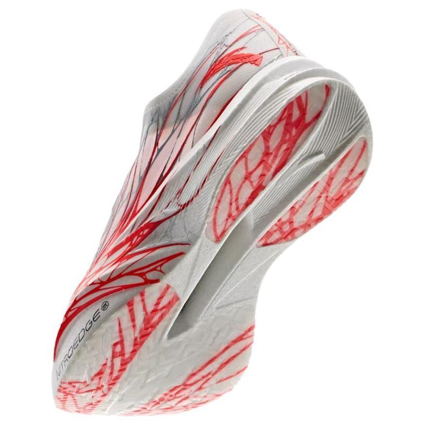 Anta C202 5 GT Cushioning, Wear Resistant Low top Marathon Running Shoes Men's Red White 112355560-4