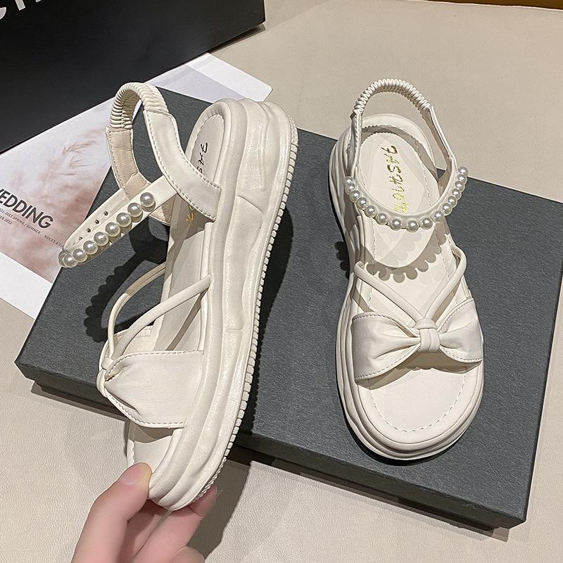 Women Sandals Summer Essentials Outdoor Dressy Open Toe Casual Thick Sole Platform Sandals Plus Size