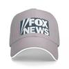 Бейсбольная кепка с логотипом FOX NEWS, кепка дальнобойщика, военная кепка, мужская, люксовый бренд, бейсболка для мужчин и женщин