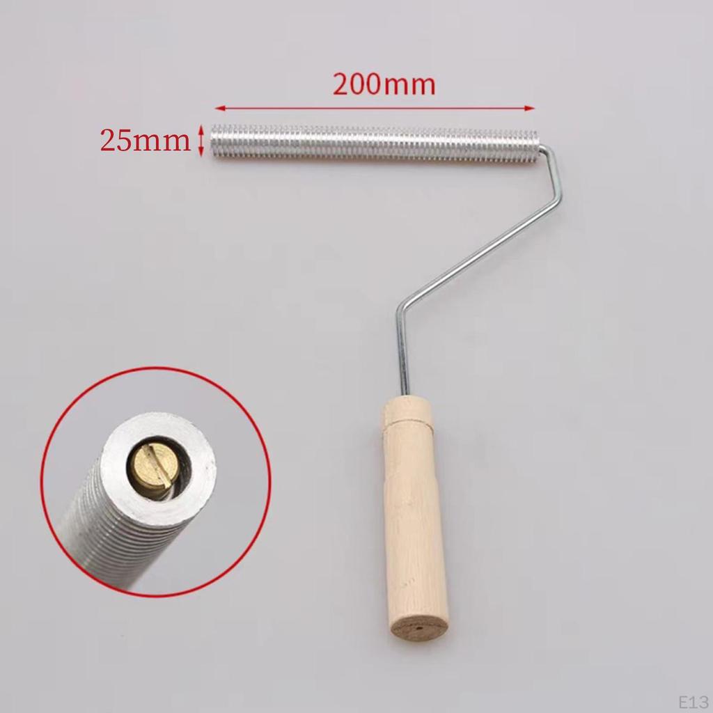 Fiberglass Roller Tool Bubble Paddle Ergonomic Handle Manual Resin Laminating