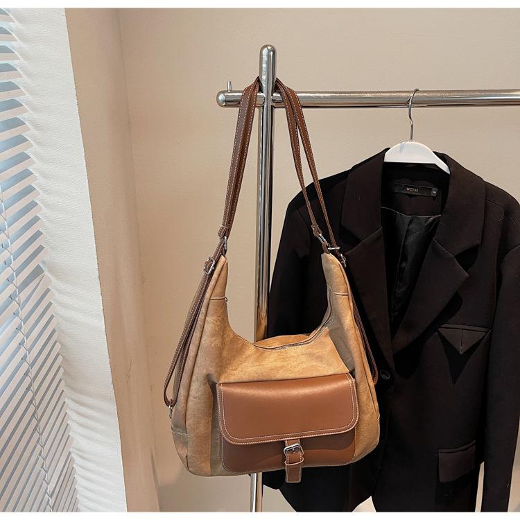 Сумка большой вместимости женский 2025 новый рюкзак, дорожная плечевая сумка премиум-текстуры, сумка-тоут для поездок на работу