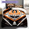FC Shakhtar Donetsk RugPattern Bedding Quilt Set Quilt Cover Pillowcase Home Decoration Birthday Gift (1 * duvet cover + 2 * pillowcase, without core)