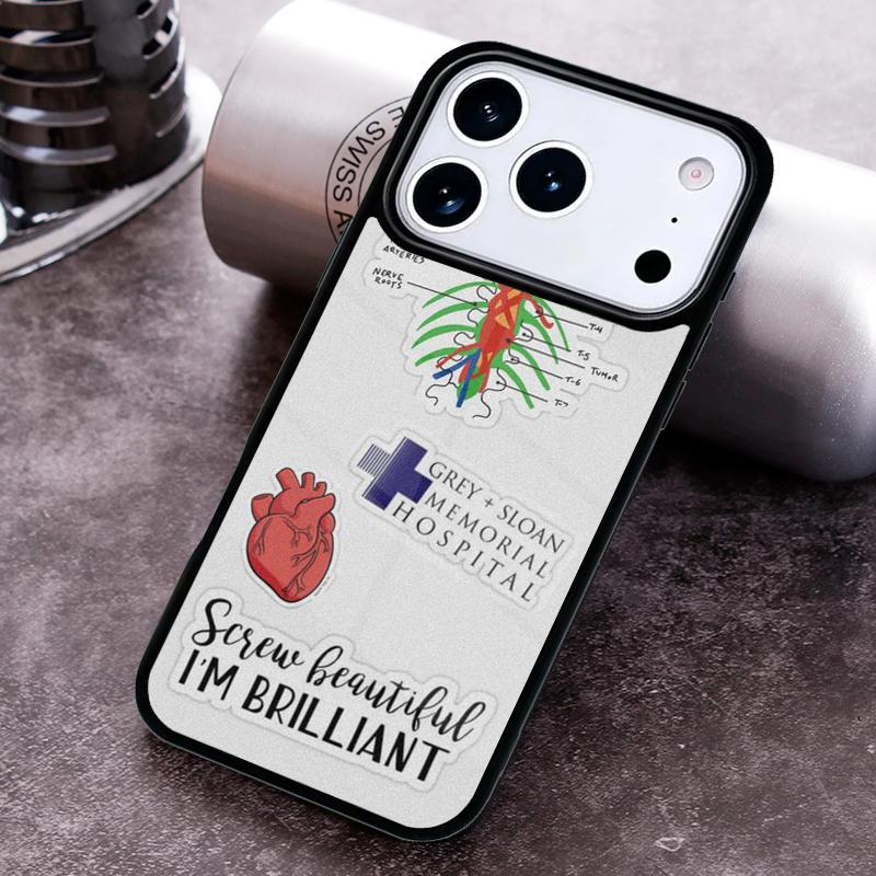 Чехол для телефона Greys Anatomy You are my person для iPhone 17 16 15 Pro Max Air 14 13 12 11 Plus Ударопрочный чехол