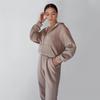 Популярный в Европе и США 1116 ebay осенний женский повседневный комплект из двух предметов с капюшоном