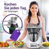Аксессуары Нож для смешивания для Thermomix Knife TM5 TM6 Сменное лезвие для Thermomix Vorwerk TM5 Кухонный комбайн