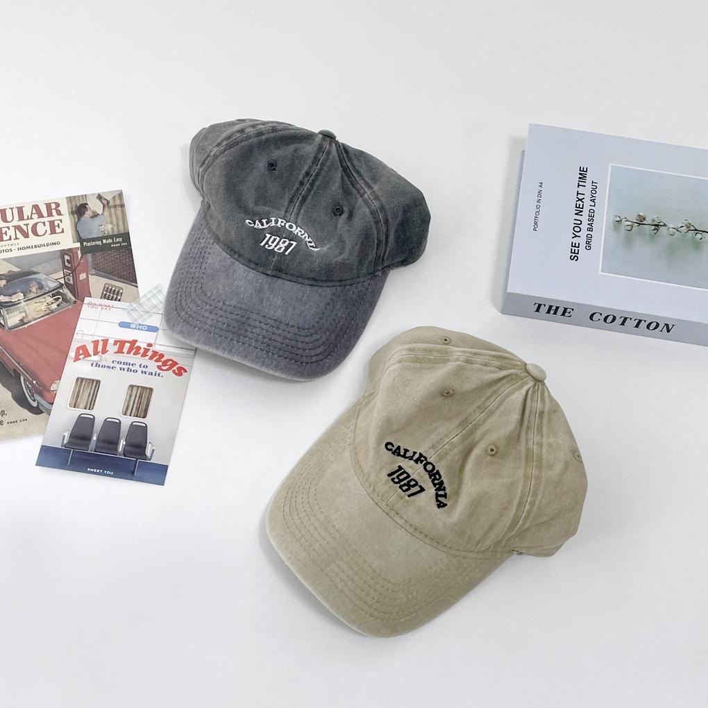 Women's and Men's Daily Wash California Ball Cap Baseball Hat