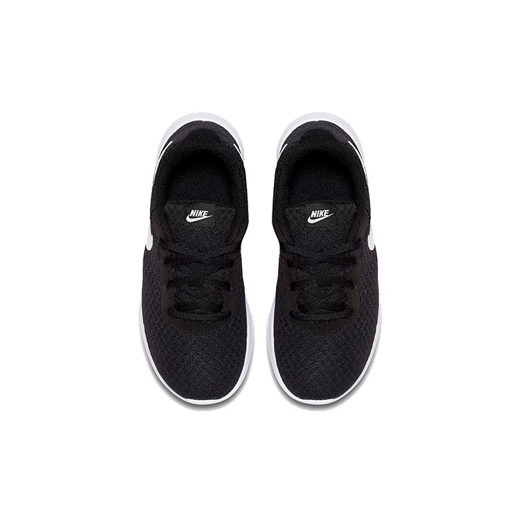 Nike Tanjun Низкие Детские Повседневные Кроссовки Черно-Белые Дети Возраст 3-7 Лет 818382-011