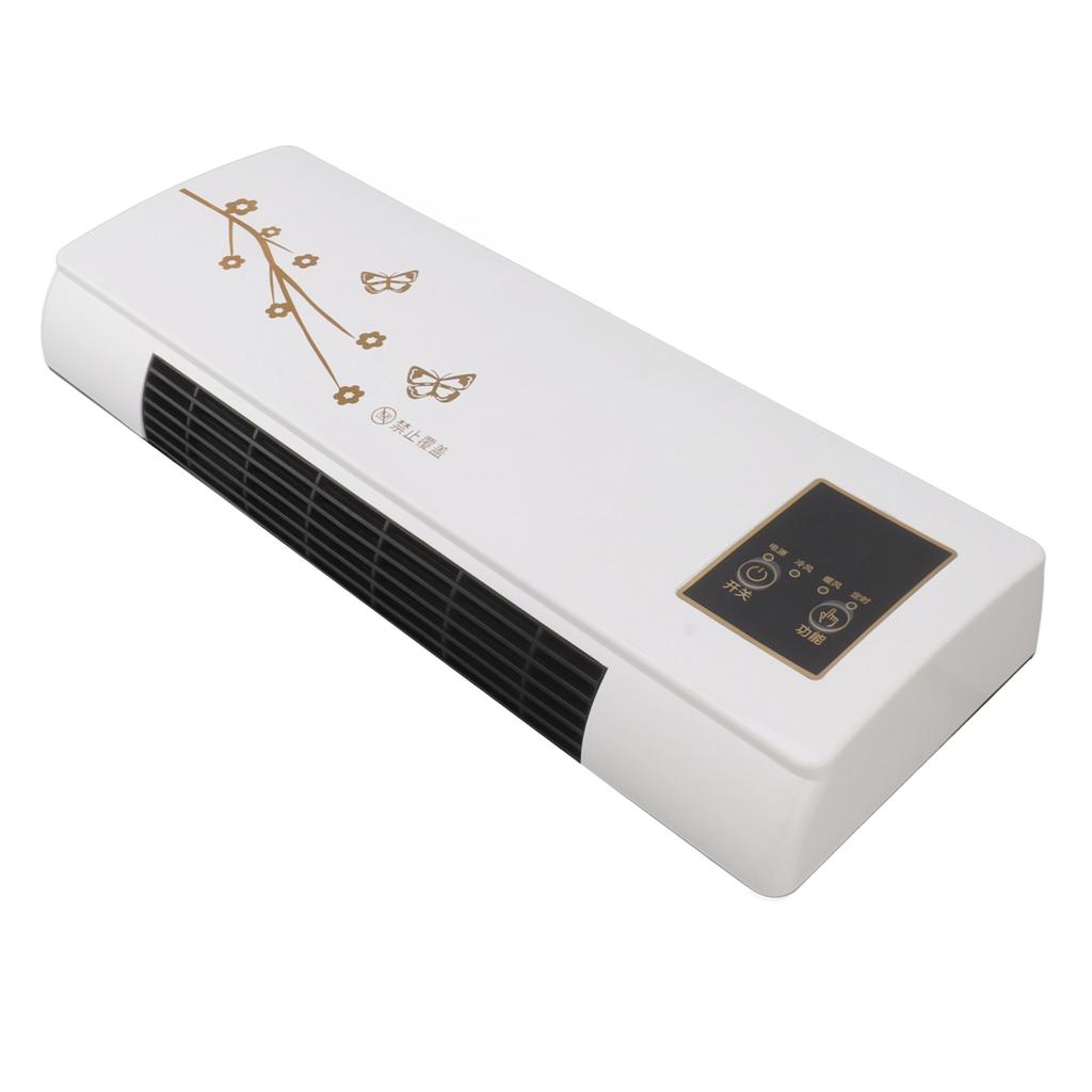 Wall Mounted Air Conditioner with Timer Remote Control Portable Mini Electric Cooling and Heating