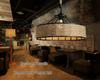 Retro Industrial American Pendant Light with Hemp Rope for Restaurants, Cafes & Bars