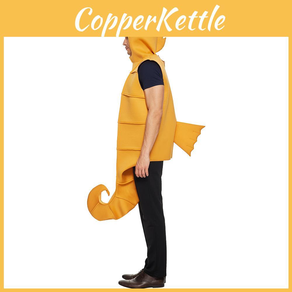 Sea Horse Costume For Adults With Plush Foam Material Perfect For Halloween Cosplay