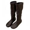 Retro round head straight boots, heightening Martin boots in Europe, America and winter, long boots