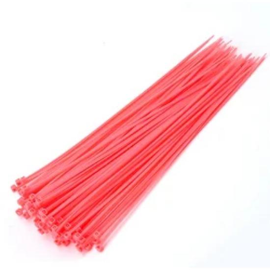 3/4x100/150/200 Самоблокирующиеся нейлоновые кабельные стяжкиПластиковые стяжки для проводов, обвязочные ремни, самодельный органайзер для крепления кабелей, цветной