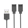 Беспроводной игровой контроллер USB-кабель для зарядки для контроллера Разветвитель Зарядный шнур Провод Кабель для быстрой зарядки Портативный