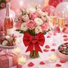 5 шт. Романтический БАНТ-ЦВЕТОК LOVE Декорация из ЭВА Однотонный Бант Упаковка Ручная Работа Гигантская Лента-Завязка Украшение для Дома