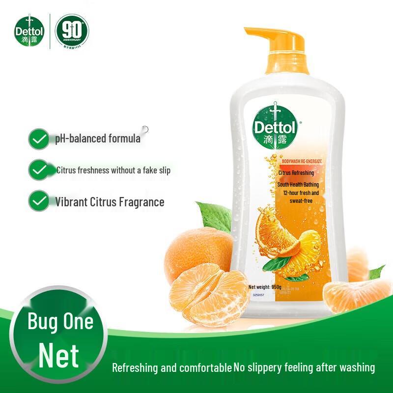 Dettol Citrus Moisturizing Body Wash