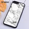 Krajews Черный и золотой мраморный чехол для телефона для iPhone 14 5 SE 6s 7 8 plus X XR XS 11 12 13 pro max Samsung S21 S22ultra Plus