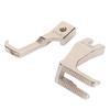1 Set Welt Piping Foot Cutout Rust Prevention Steel Easy Installation Sewing Machine Foot