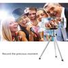 Portable 2 Section Flexible Aluminum Zinc Zinc Alloy Phone Selfie Tripod Selfie Stick Stand Holder Clip stand