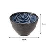 Mino Ware Seigaiha Princess Bowl W30002 -Edo Komon-