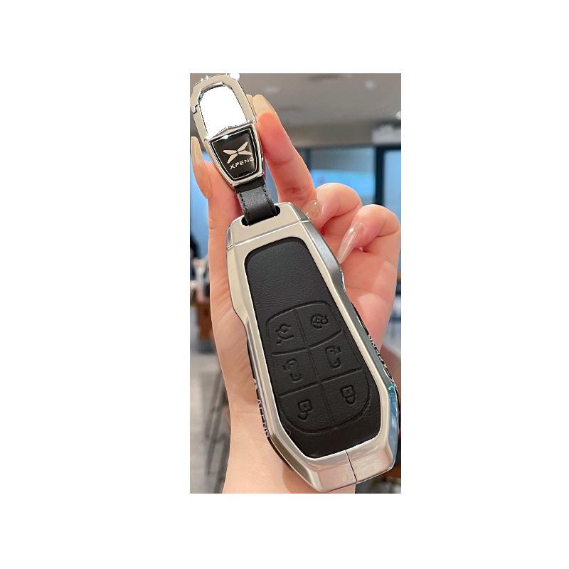 Xiaopeng X9 Key Cover: Metal & Leather for 25 Models, Fits G3, P5, G6, P7i, G9
