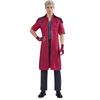 Devil May Cry Анимационная версия Костюм Данте Бордовый Длинный Тренч Полный комплект Devil May Cry Данте Хэллоуин