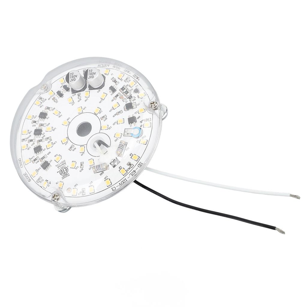 3.93in Ceiling Fan LED Light Replacement Professional Dimmable 18W AC120V 2000lm Magnetic Mount LED