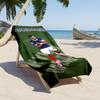 Mbappe Customize Text Beach Towel Super Soft Microfiber Quickdry Fabric Suitable for Swimming Gym Camping Yoga Vacation