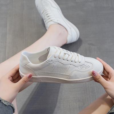 Белые туфли из натуральной кожи на плоской подошве, повседневные туфли Gump, классические туфли для скейтбординга