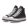 Converse All Star Платформа Layer Нескользящие Легкие Прочные Высокие Кеды для Скейтборда Женские Кроссовки Черные Белые 569722C