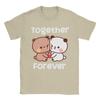 Bubu And Dudu Together Forever T Shirts Unisexs  Pure Cotton Fashion TShirt Crew Neck  Tee Shirt Short Sleeve Clothes Gift