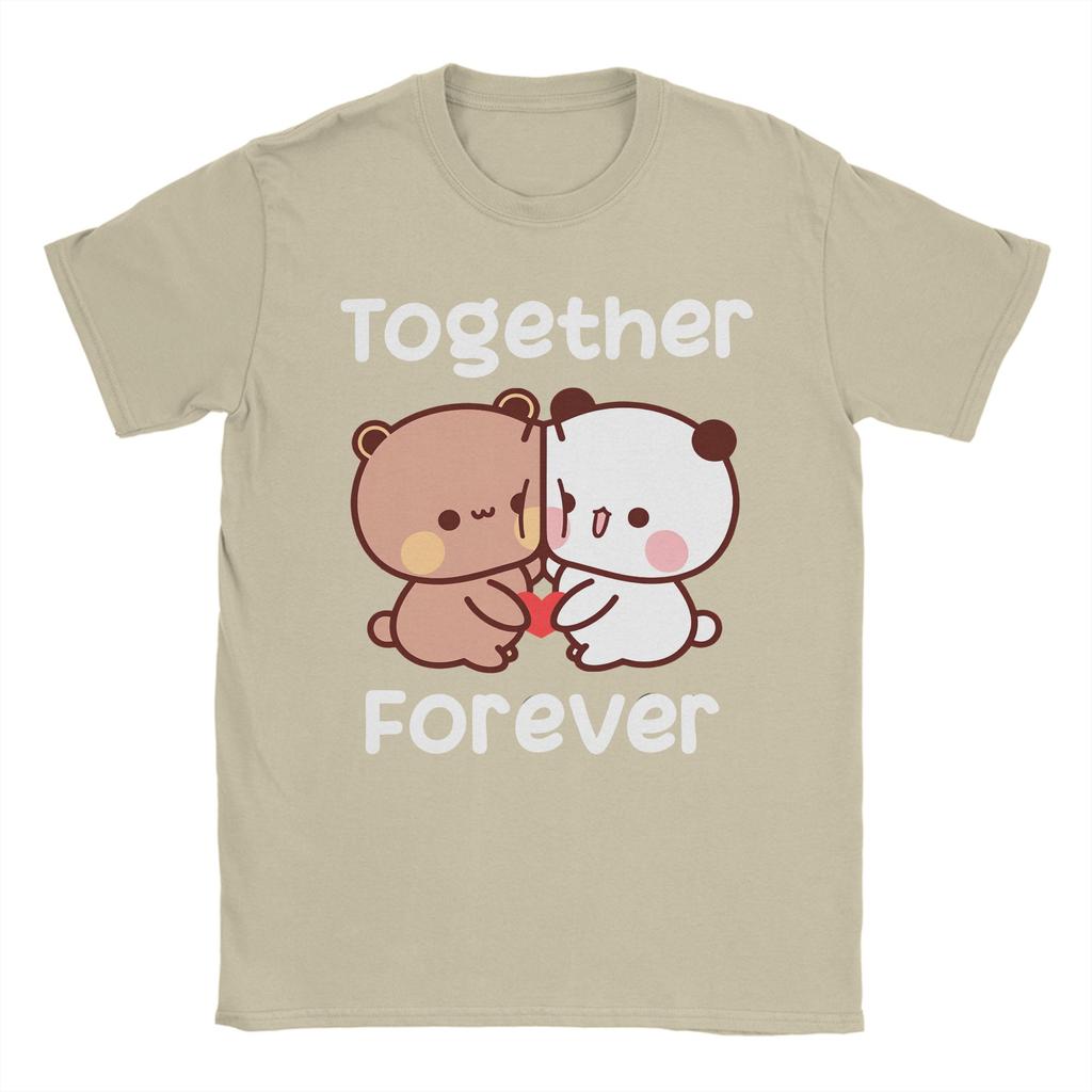 Bubu And Dudu Together Forever T Shirts Unisexs Pure Cotton Fashion TShirt Crew Neck Tee Shirt Short Sleeve Clothes Gift