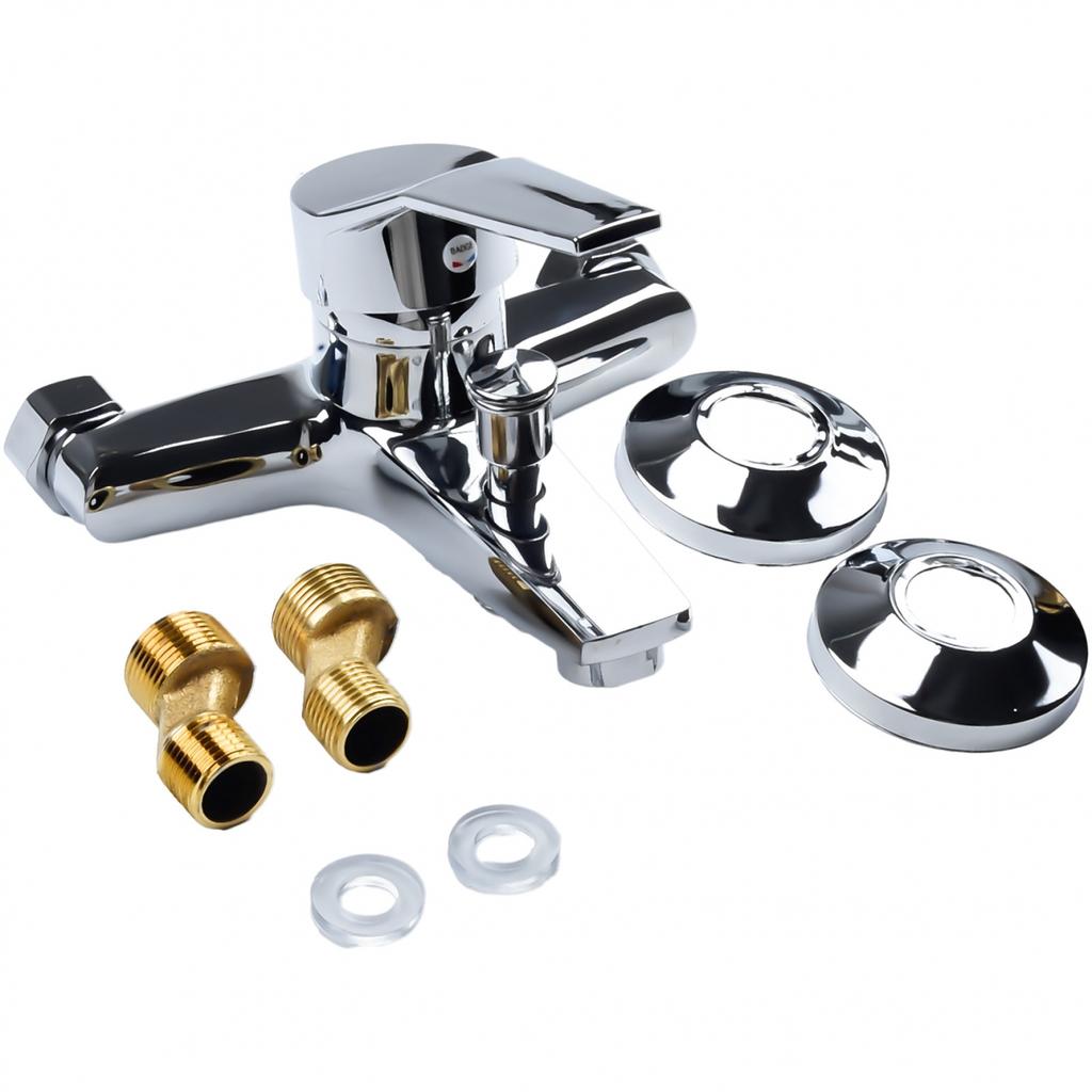 Wall Mounted Basin Faucets Zinc Alloy Basin Faucets Hot Cold Water