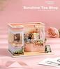 Dollhouse Handmade Kit Set Miniature SHOP SERIES Sunshine Tea (t-FREAK) (Pink Shop)