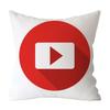 Modern Decorative Pillow Case Youtube Throw Pillow Case Red Square Pillow Case Home Decoration Velvet Movie Unique  .