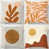 Home Decor Modern Abstract Geometric Pattern Pillow Covers Pattern Cushion Cover Suitable for Sofa Bedroom Car Pillow Cover