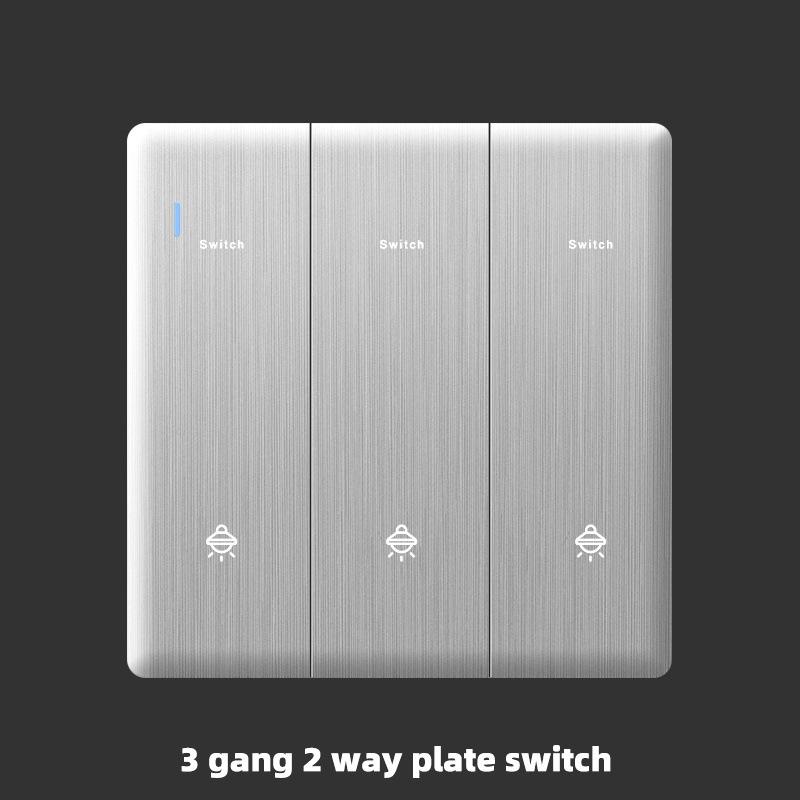 UK 13A with USB Type-c 18W Fast Charging Wall Power Socket plug,Universal Wall Light Household Switch Dual USB Electrical Outlet