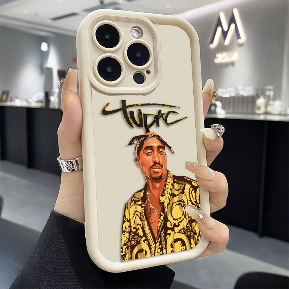 Чехол для телефона Tupac Shakur Hip Hop 2pac для Redmi NOTE 9 9S 10 10S 11 11S 11T 12 12S 13 14 PRO PLUS 4G 5G Силиконовый чехол-оболочка