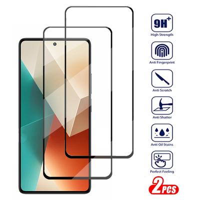 2 шт. полное покрытие закаленное стекло для Xiaomi Redmi Note 13 Note13 Pro 13C 13 C Redmi13C 4G 5G Защитная пленка для экрана