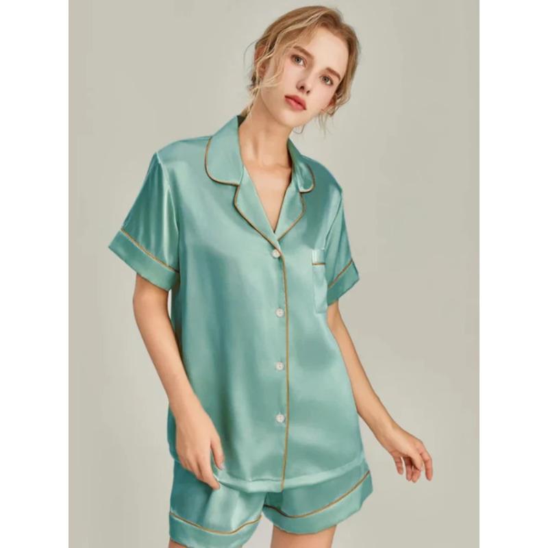 Пижамный комплект из 2 предметов, женская летняя милая пижама, мягкая, удобная домашняя одежда, нежная девичья домашняя одежда