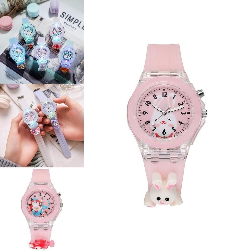 Новые мультяшные детские часы для начальной школы Оптовые светящиеся силиконовые электронные часы Кукла Трансграничные Хиты Продаж Персонажи)