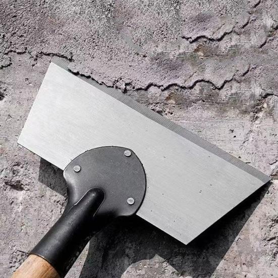 Садовая лопата для уборки Широкое лезвие Лопата для очистки от сорняков Прочная плоская лопата Уличный скребок для пола для прополки Окантовка газона Удаление снега и льда